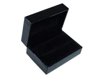 Ringbox Schmuckbox schwarz